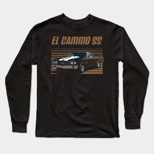 Chevrolet El Camino SS 1970 Awesome Automobile Long Sleeve T-Shirt